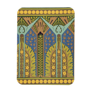 Imán Placa III de "estudios en diseño", c.1874-76