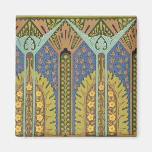 Imán Placa III de "estudios en diseño", c.1874-76