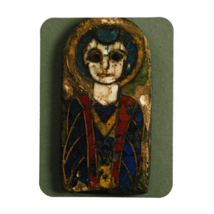 Imán Placa redondeada, representando Cristo o a un
