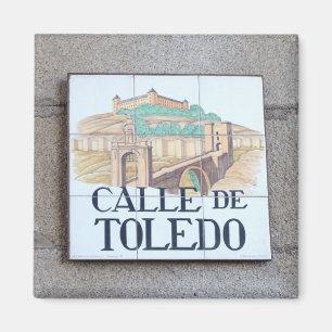 Imán Placas de calle de Madrid