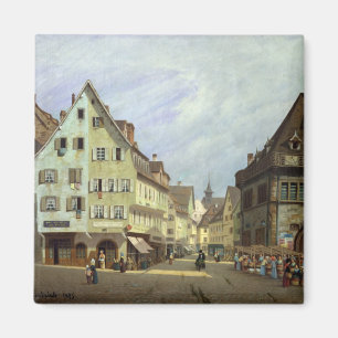 Imán Place du Marche-aux.-Fruta, Colmar, 1875