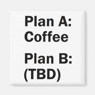 Imán Plan de café