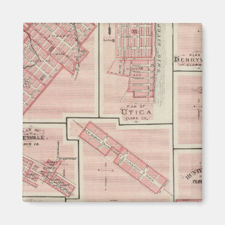 Imán Plan de Charlestown con Utica, Henryville