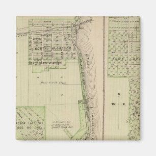 Imán Plan de la ciudad de McGregor