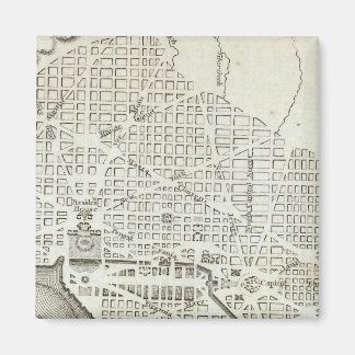 Imán Plan de la ciudad de Washington