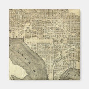 Imán Plan de la ciudad de Washington