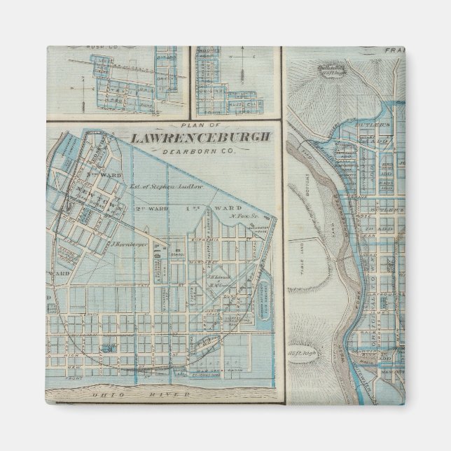 Imán Plan de Lawrenceburgh (Frente)
