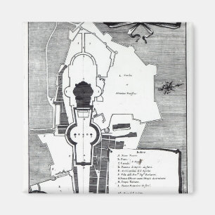 Imán Plan de tierra del Vatican, Roma