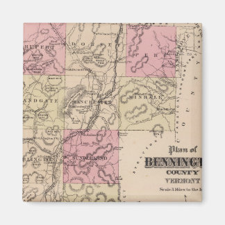Imán Plan del condado de Bennington, Vermont