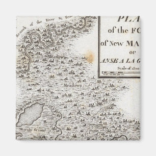 Imán Plan del Fuerte de Nueva Madrid