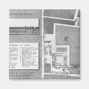 Imán Plan del Puerto Real Maternito