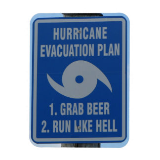 Imán Plan Hurricane Beer