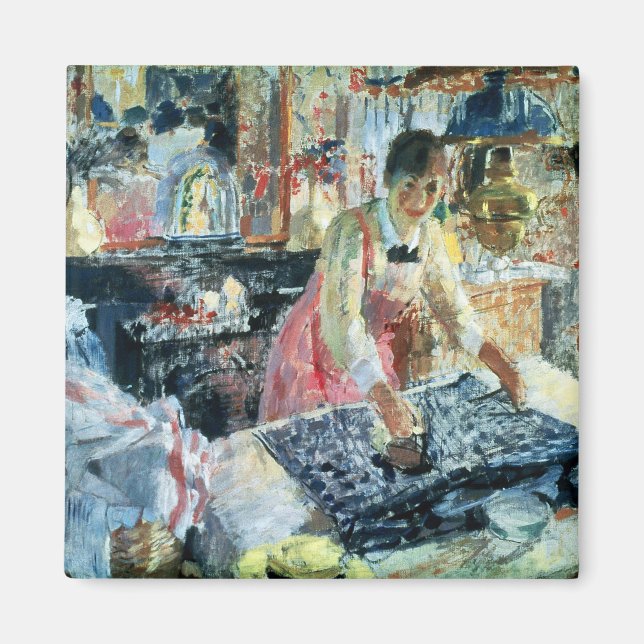 Imán Planchado femenino, 1912 (Frente)