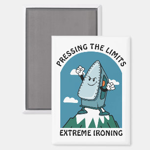 Imán Planchar Límites Extreme Ironing Divertido
