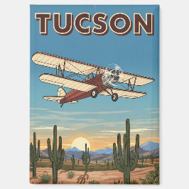 Imán Plane in Tuscon Arizona Travel