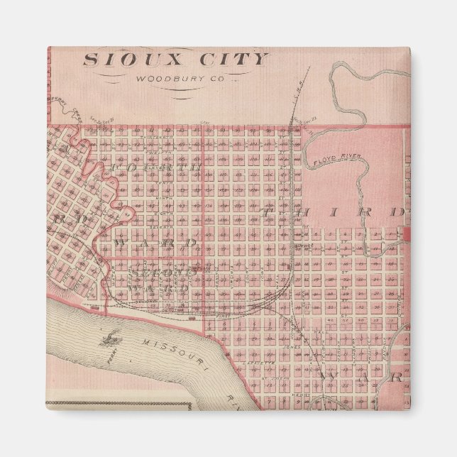 Imán Planes de Sioux City, Le Mars (Frente)