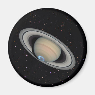 Imán Planet Saturn Starry Sky