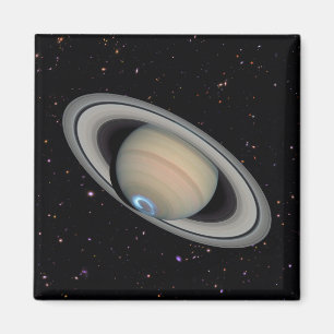 Imán Planet Saturn Starry Sky