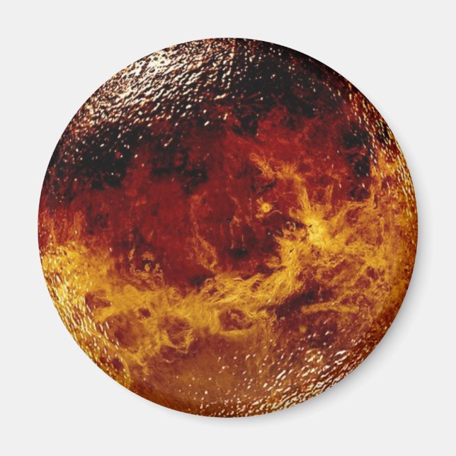 Imán Planet Venus Solar System Magnet (Frente)
