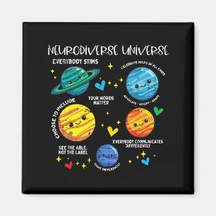 Imán planeta autismo universo neurodiverso conciencia n