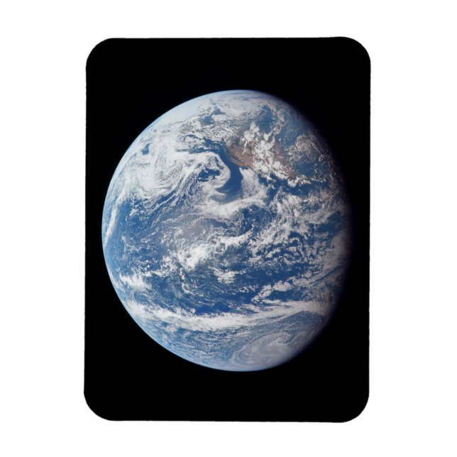 Imán Planeta Tierra Tomada Por La Tripulación Apolo 11. (Vertical)