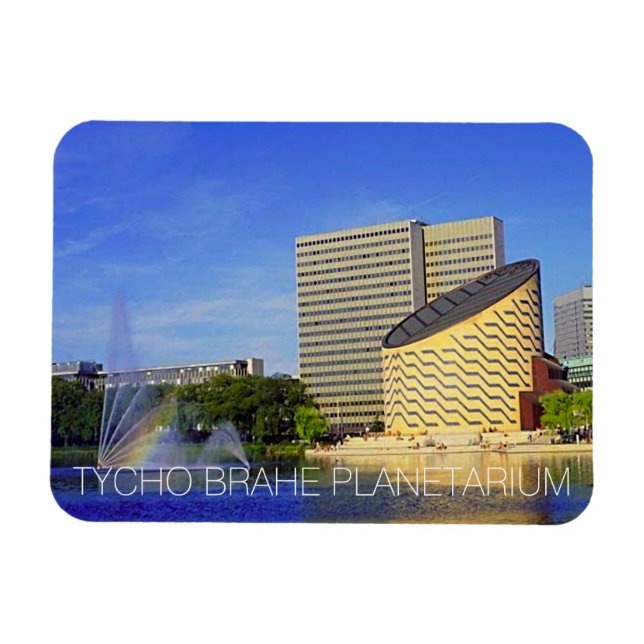 Imán Planetario Tyco Brahe Copenhague (Horizontal)