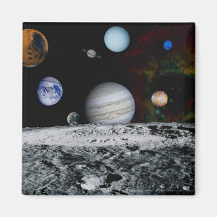 Imán Planetas de la Sistema Solar