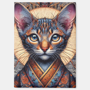 Imán Planificador felino de fantasía ornamentado mítico