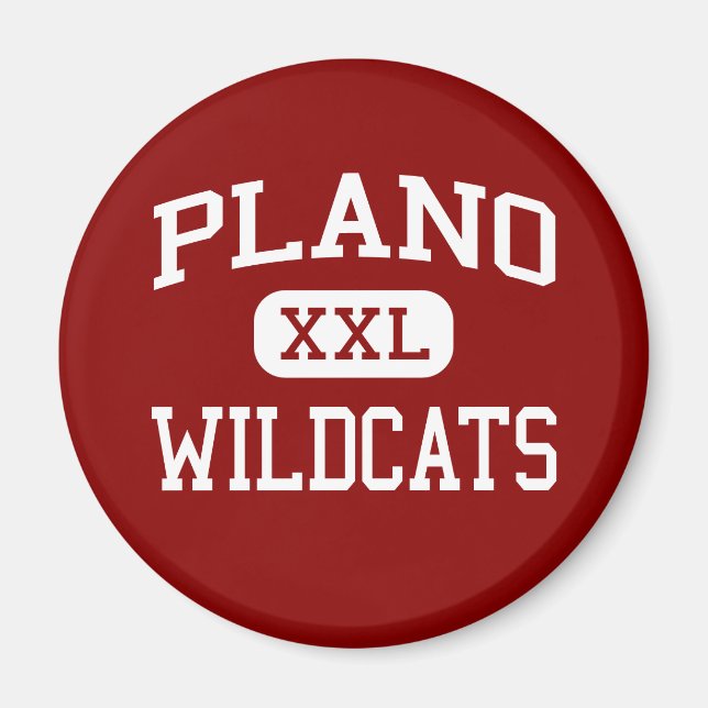 Imán Plano - Wildcats - Senior - Plano Texas (Frente)