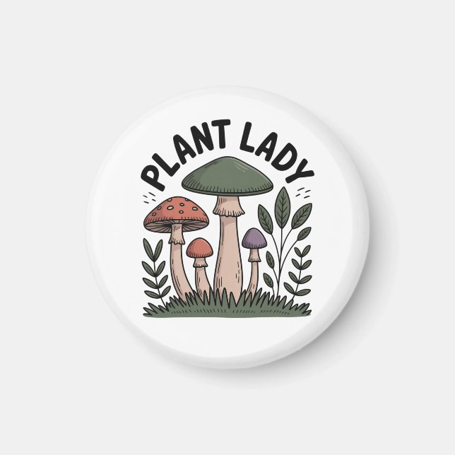Imán Plant Lady (Frente)