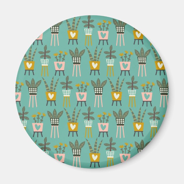 Imán Plant Lady Art (Frente)