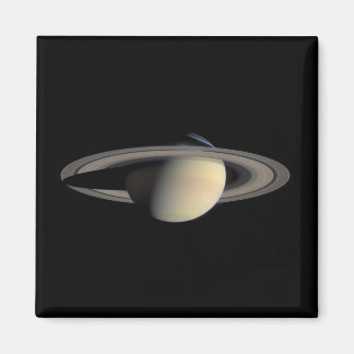 Imán Planta gigante de gas Saturno iluminado por Cassin