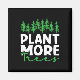 Imán Planta más árboles Día de la Tierra Feliz Día del 