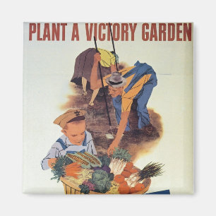 Imán Planta un jardín de victoria