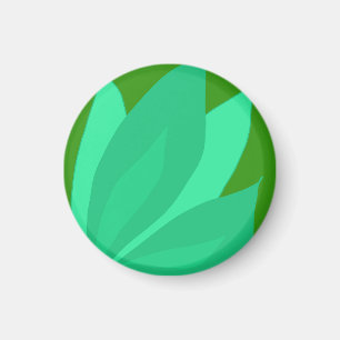 Imán Planta Verde