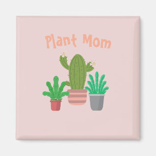 Imán Plantar a mamá