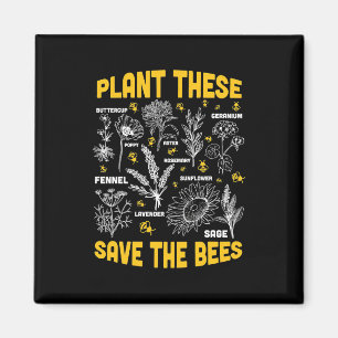 Imán Plantar esto salva a las abejas