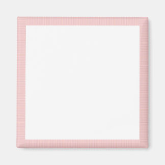 Imán Plantilla de borde de banda rosa fina de tela