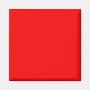 Imán plantilla de fondo de personalizado DIY rojo brill