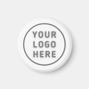 Imán Plantilla de logotipo Business Entrega simple Rond