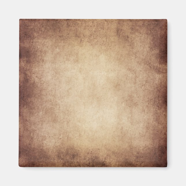 Imán Plantilla de papel de pergamino de vejez en blanco (Frente)
