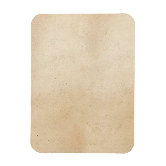 Imán Plantilla de pergamino antiguo de papel de época e (Vertical)