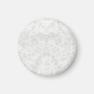 Imán Plantilla - fondo blanco del cordón