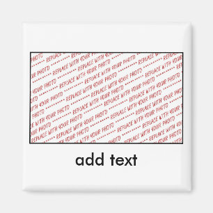 Imán Plantilla para fotografía de grupo o clase