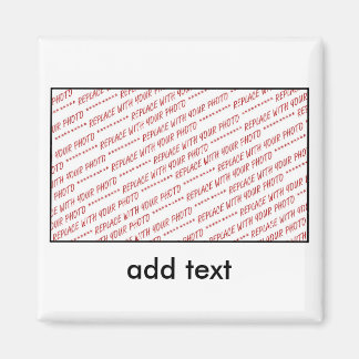 Imán Plantilla para fotografía de grupo o clase