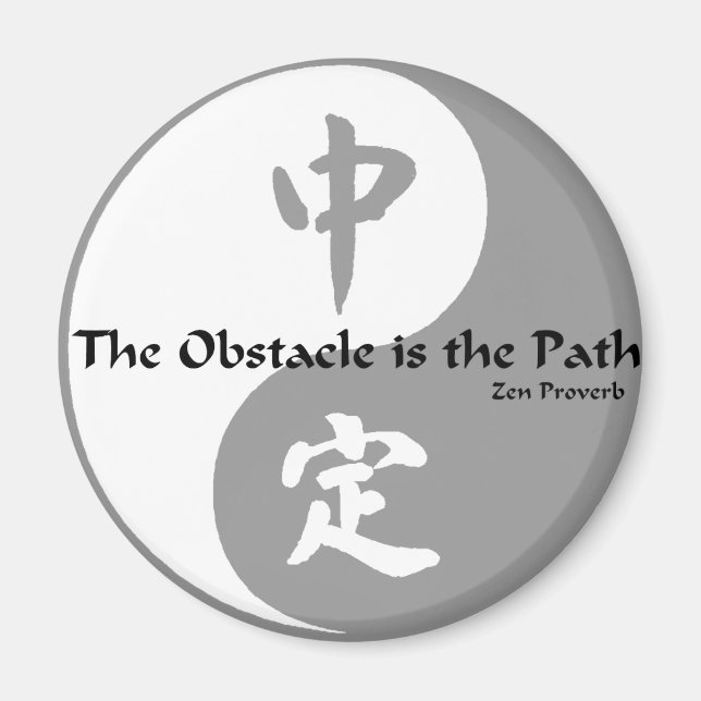 Imán Plantilla Yin Gang (Frente)