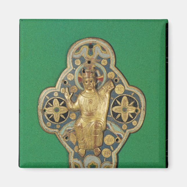 Imán Plaque que representa la bendición de Dios (Frente)