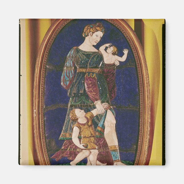 Imán Plaque que representa la caridad, Limousin, 1559 (Frente)