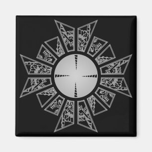 Imán Plata de la estrella del Lament