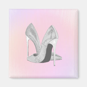 Imán Plata Heels Pastels